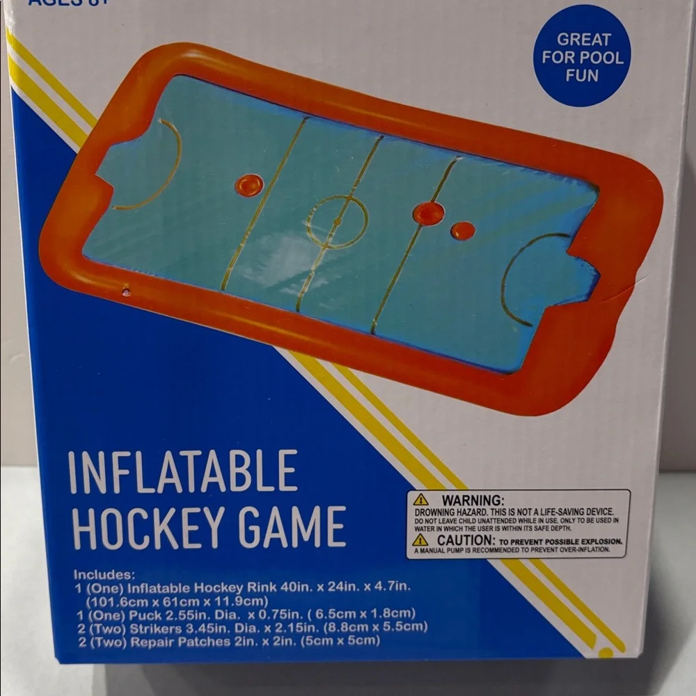 floating pool Toys Inflatable table Hockey and Cornhole Game Set outdoor fun